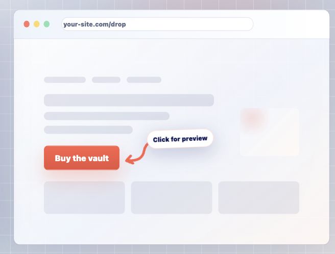 Cropped screenshot of the checkout preview area.